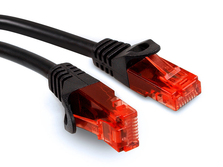 Câble réseau CAT6 UTP LAN, terminé par des fiches RJ45, noir - 5 m