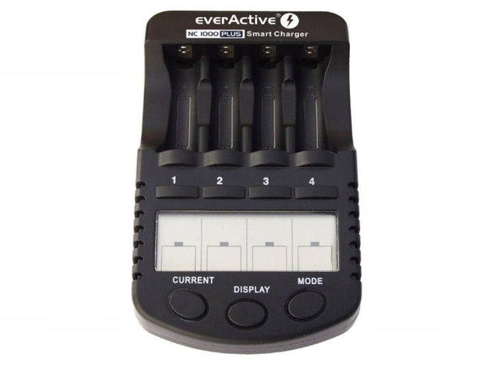 Chargeur de batterie professionnel everActive NC-1000 Plus