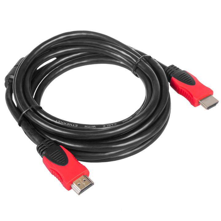 Câble HDMI-HDMI  v1.4 30AWG 3m avec filtres en ferrite Maclean MCTV-813