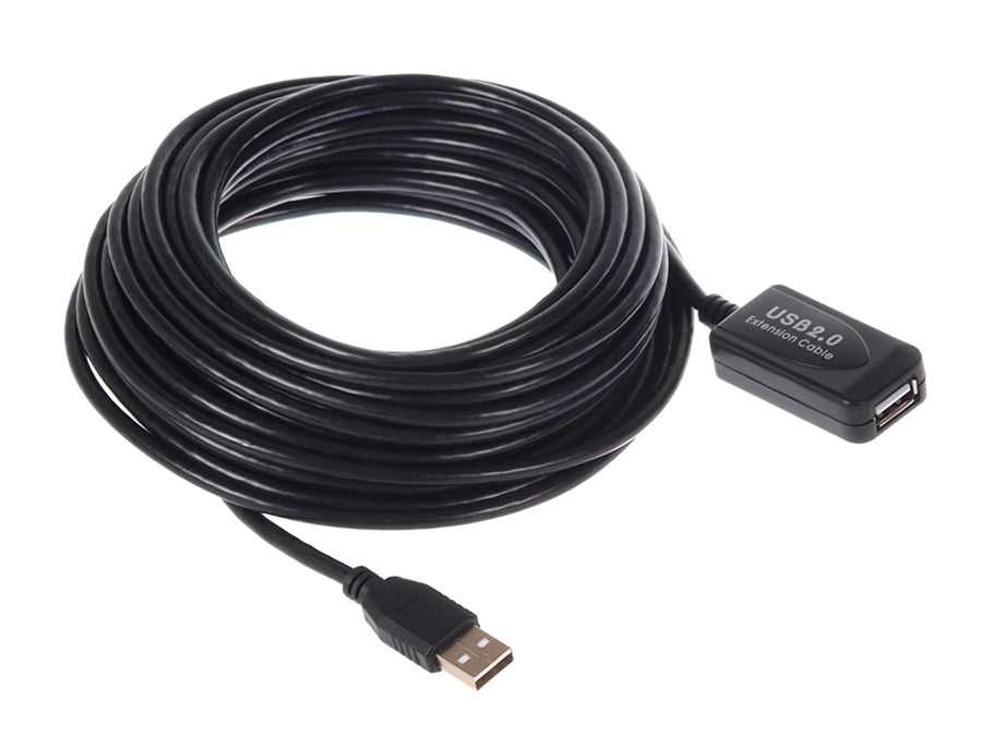 Câble d'extension USB 2.0 active 10m Maclean MCTV-757