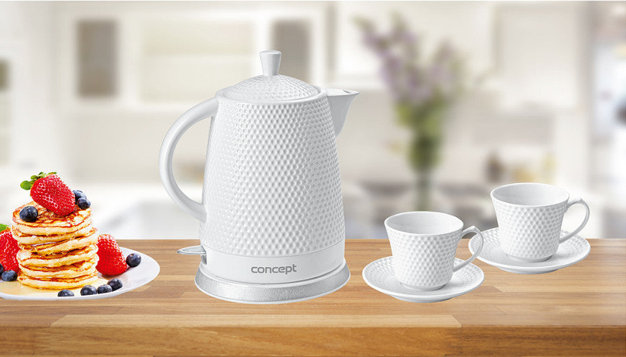 Bouilloire en céramique avec tasses Concept RK-0040 1500W