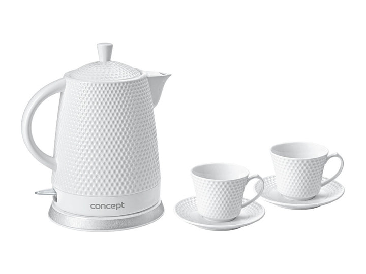 Bouilloire en céramique avec tasses Concept RK-0040 1500W