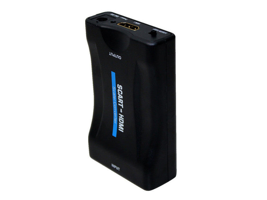 Le convertisseur SCART vers HDMI est un convertisseur universel permettant de transformer une entrée analogique SCART en sortie numérique HDMI (jusqu'à 1080p 60 Hz).