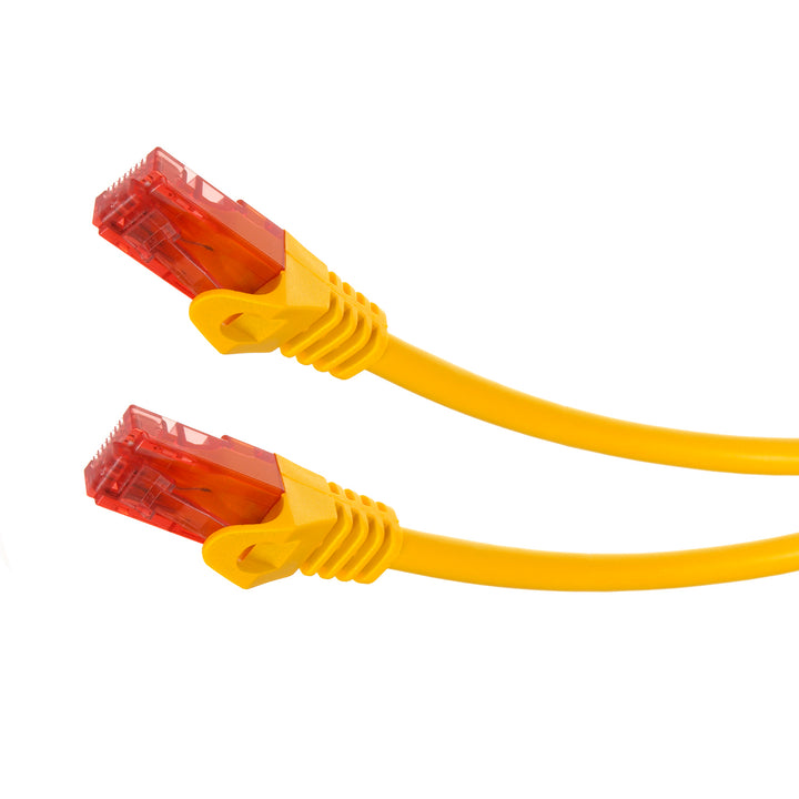 Câble réseau LAN pr. ethernet RJ45 UTP cat6 0,5m Maclean MCTV-300 Y