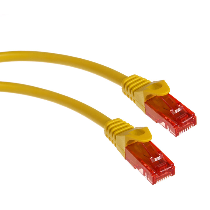 Câble réseau LAN pr. ethernet RJ45 UTP cat6 0,5m Maclean MCTV-300 Y