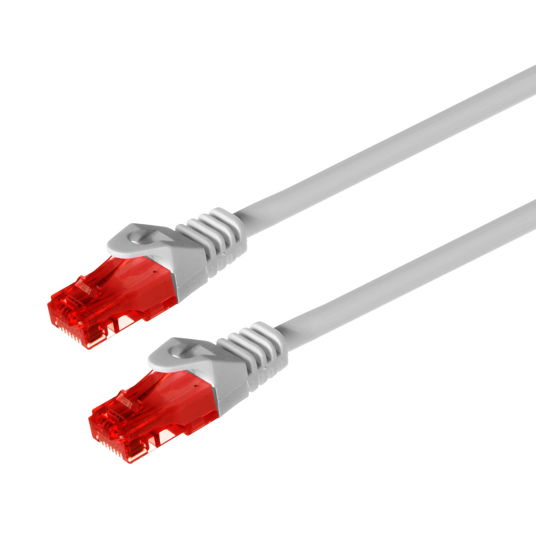 Maclean Cable, UTP patchcord, Plug-to-Plug, Cat6, 1m, Grey, MCTV-301 W