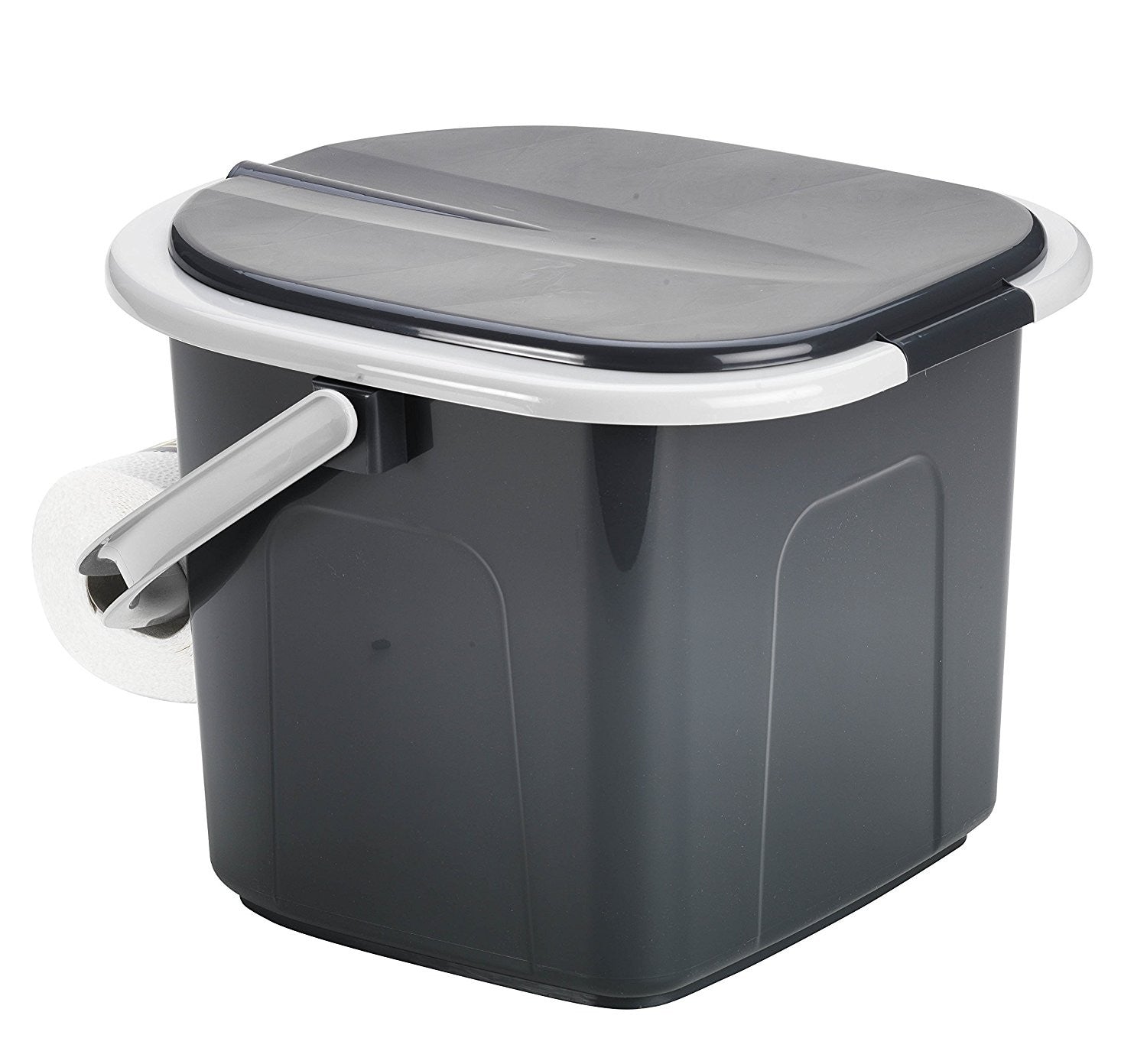 BRANQ Toilettes 15,5 litres de Camping Toilettes Seau WC extérieur Voyage  (Noir) : : Sports et Loisirs