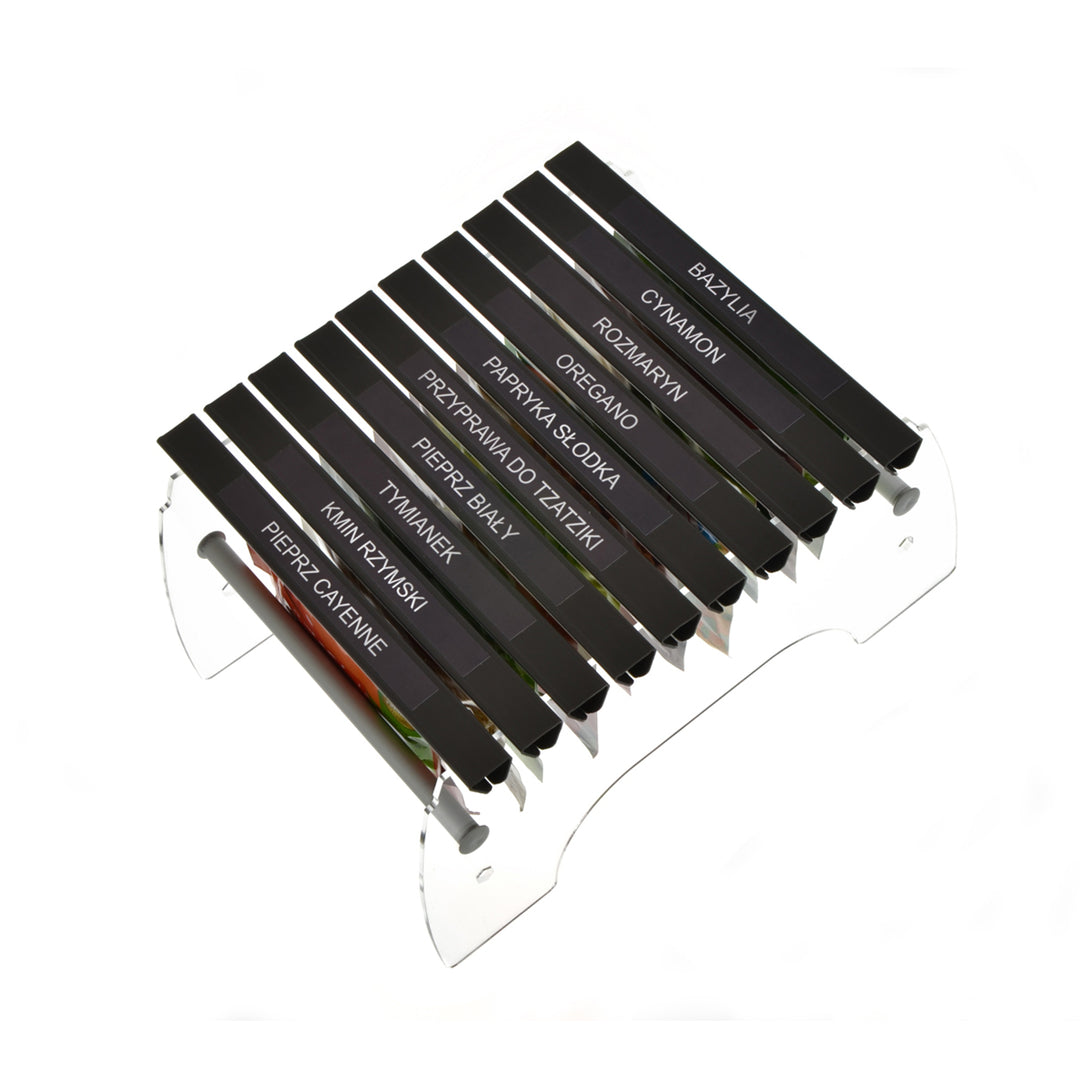 Organisateur à épices Rangement Transparent Sunlogic