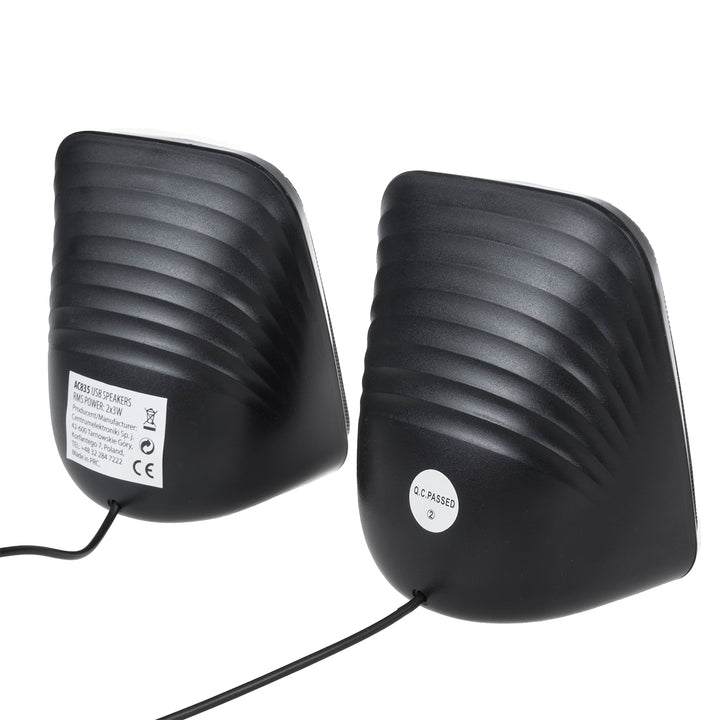 Haut-parleurs pour ordinateur 2.0 USB 6W Audiocore AC835