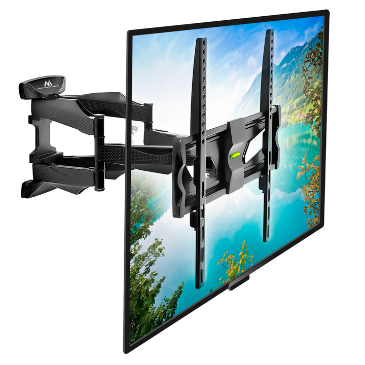 Support TV 26-55" jusqu'à 45kg VESA 400x400 noir Maclean MC-781