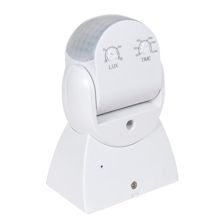 Détecteur de mouvement infrarouge PIR Modern Range 12 m Couleur Blanc IP65 Maclean Energy MCE201W