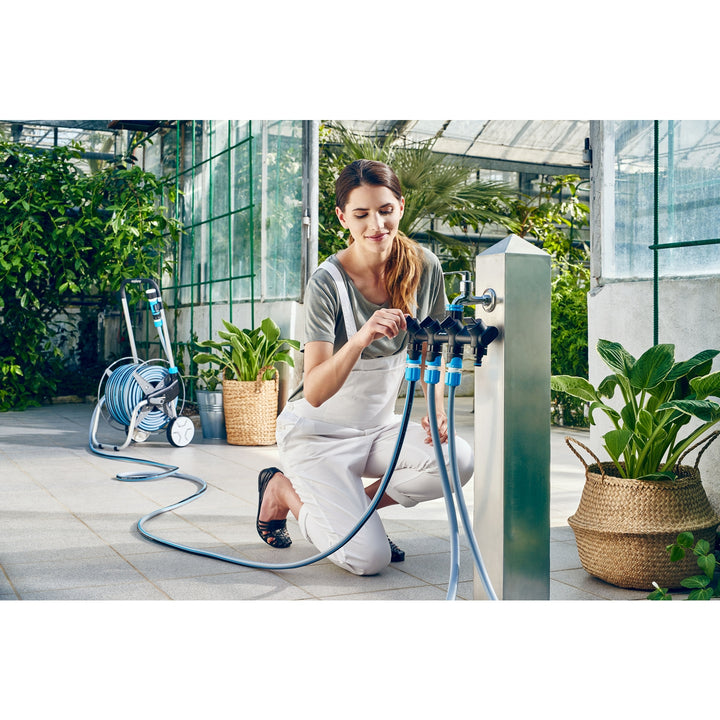 Répartiteur de tuyau d'arrosage 4 voies Cellfast - Ergo IDEAL LINE™ PLUS