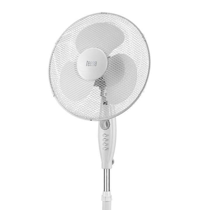 Ventilateur sur pied 3 vitesses 45W avec minuteur  TEESA