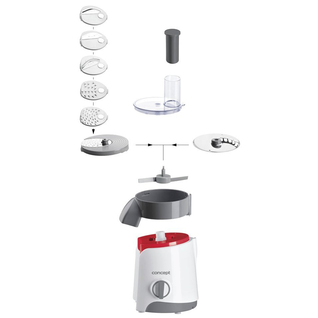 Concept Fresh Salad ES-1000 5 capsules interchangeables