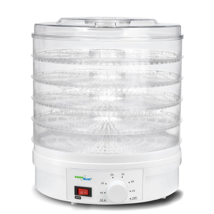 Déshydrateur alimentaire séchoir pour fruits, légumes et champignons GreenBlue GB190
