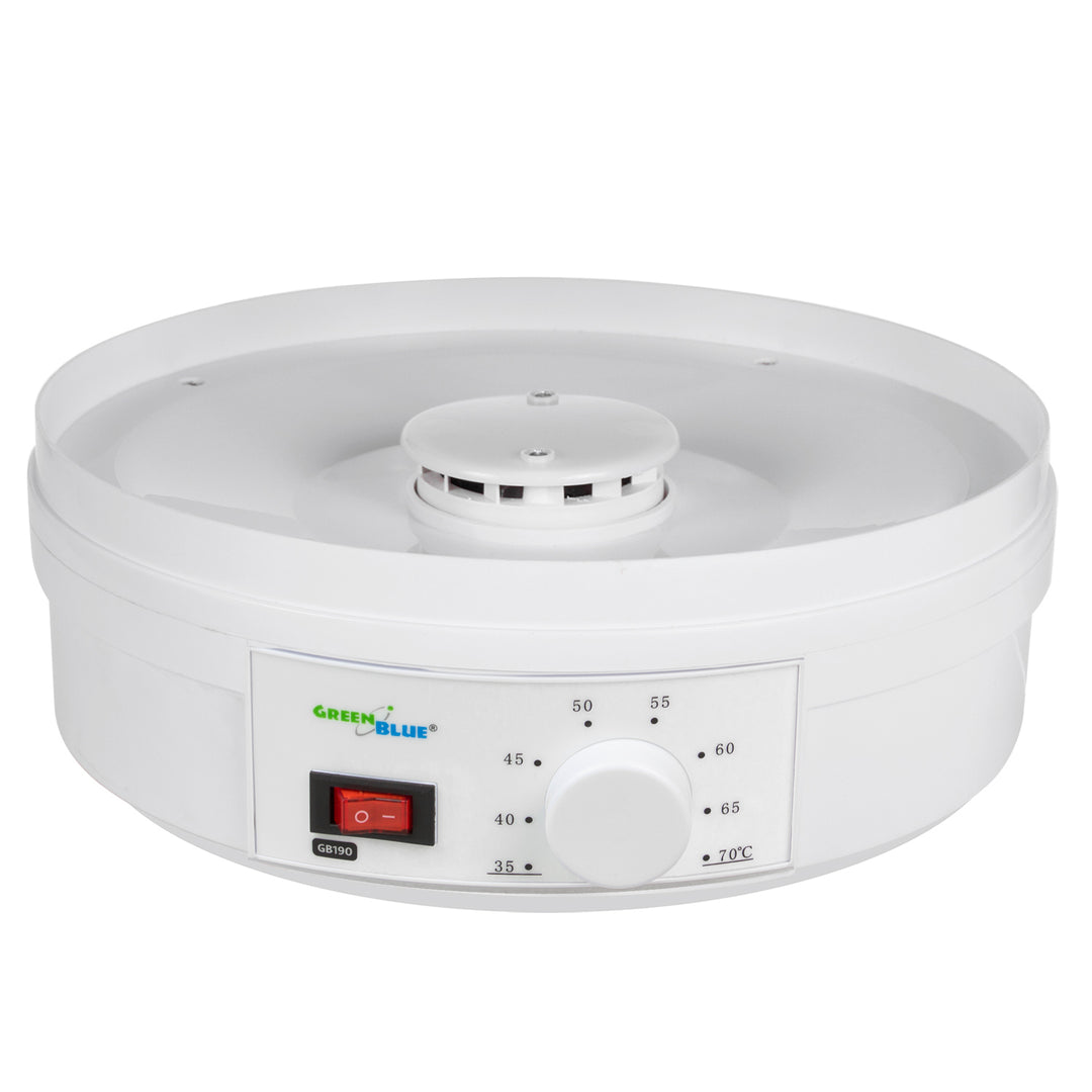 Déshydrateur alimentaire séchoir pour fruits, légumes et champignons GreenBlue GB190