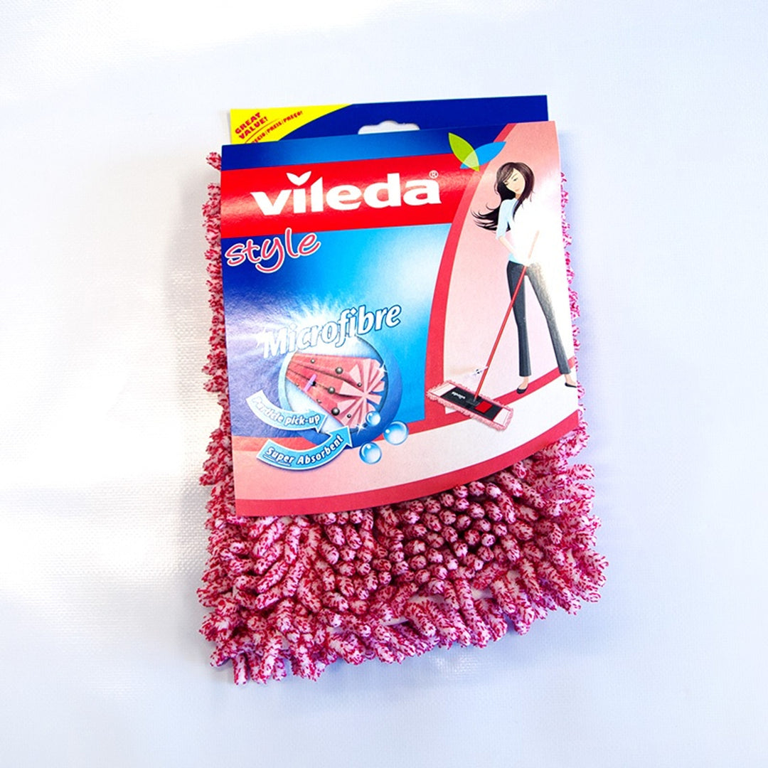 Recharge pour vadrouille plate ACTIVE MAX et SUPER PUCER CLASSIC Vileda CHENILLE 3D