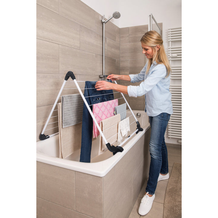 Séchoir à linge de bain articulations réglables Vileda Acrobath