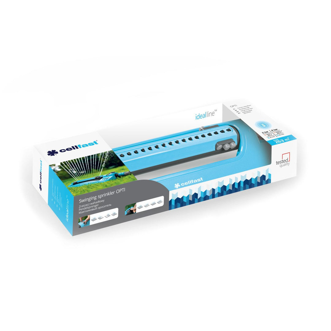Arroseur à oscillations OPTI IDEAL™ Cellfast, plastique de haute qualité