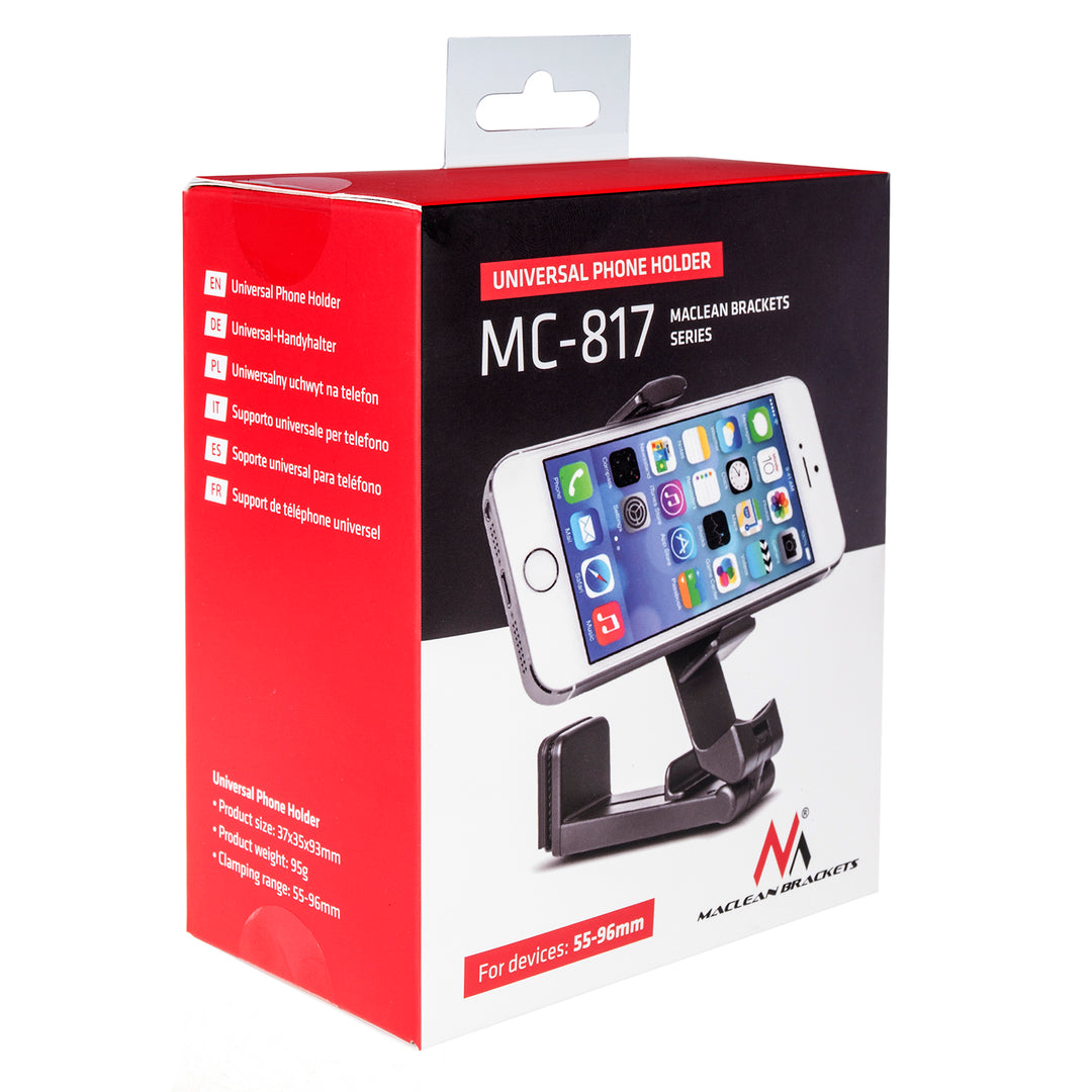 Support universel pliable pour smartphone Maclean MC-817