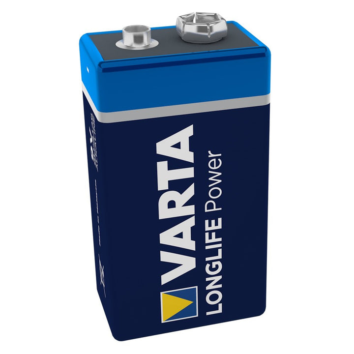 Pile alcaline Varta Longlife Power 9V, de haute qualité