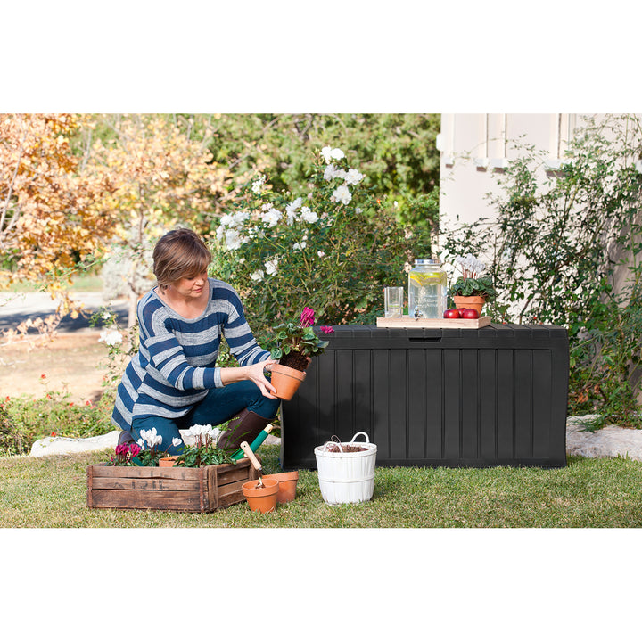 Coffre de jardin Keter Marvel Plus 270L anthracite