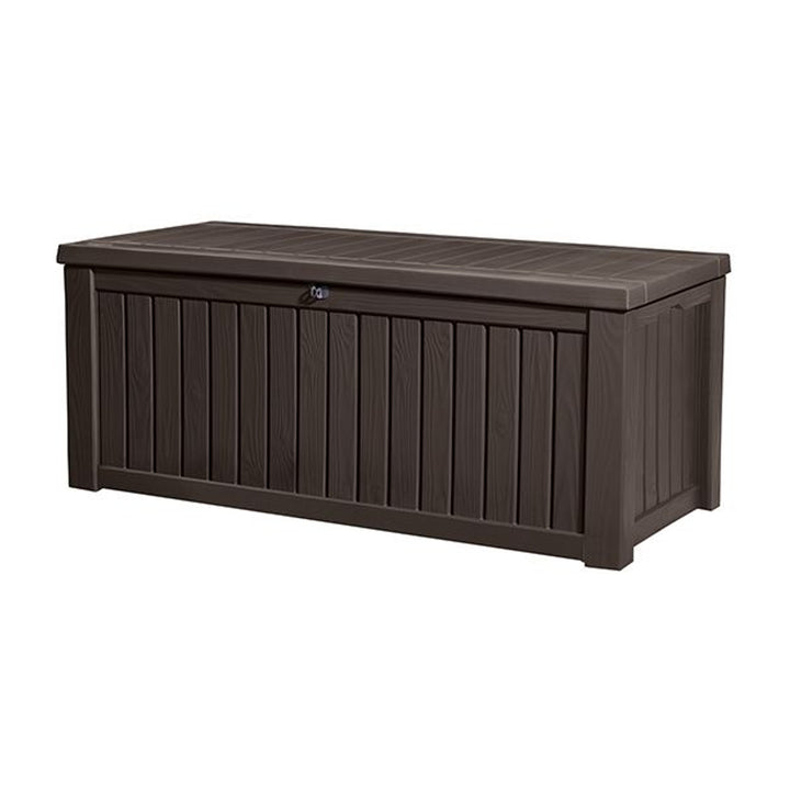 Coffre de rangement de jardin Keter Rockwood 570L marron