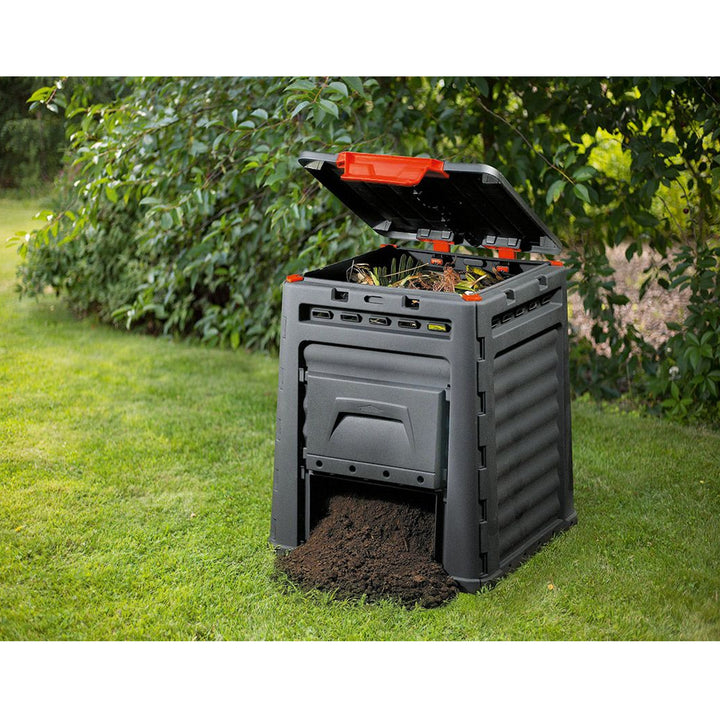 Composteur de jardin Keter Eco 320L en plastique durable