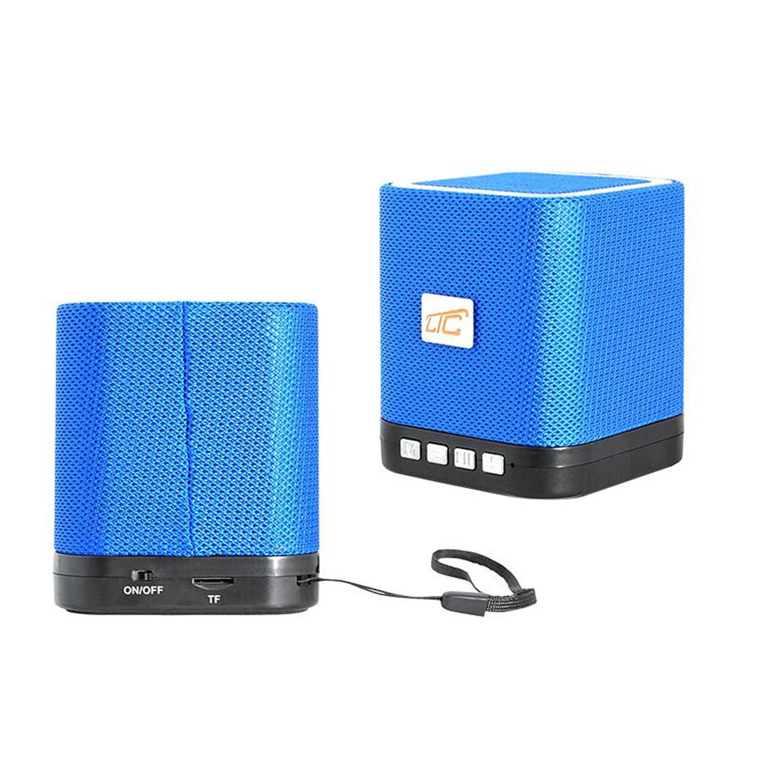 Haut-parleur portable BT LTC LXBT201 Version bleue Bluetooth3.0