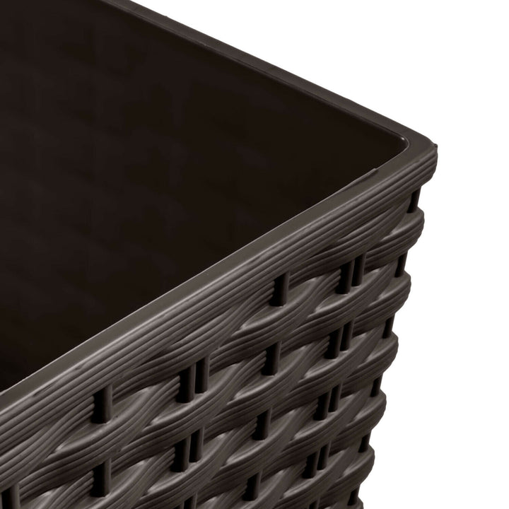 Pot de fleurs avec insert Prosperplast Rato DRTC500 440U umbra 17L