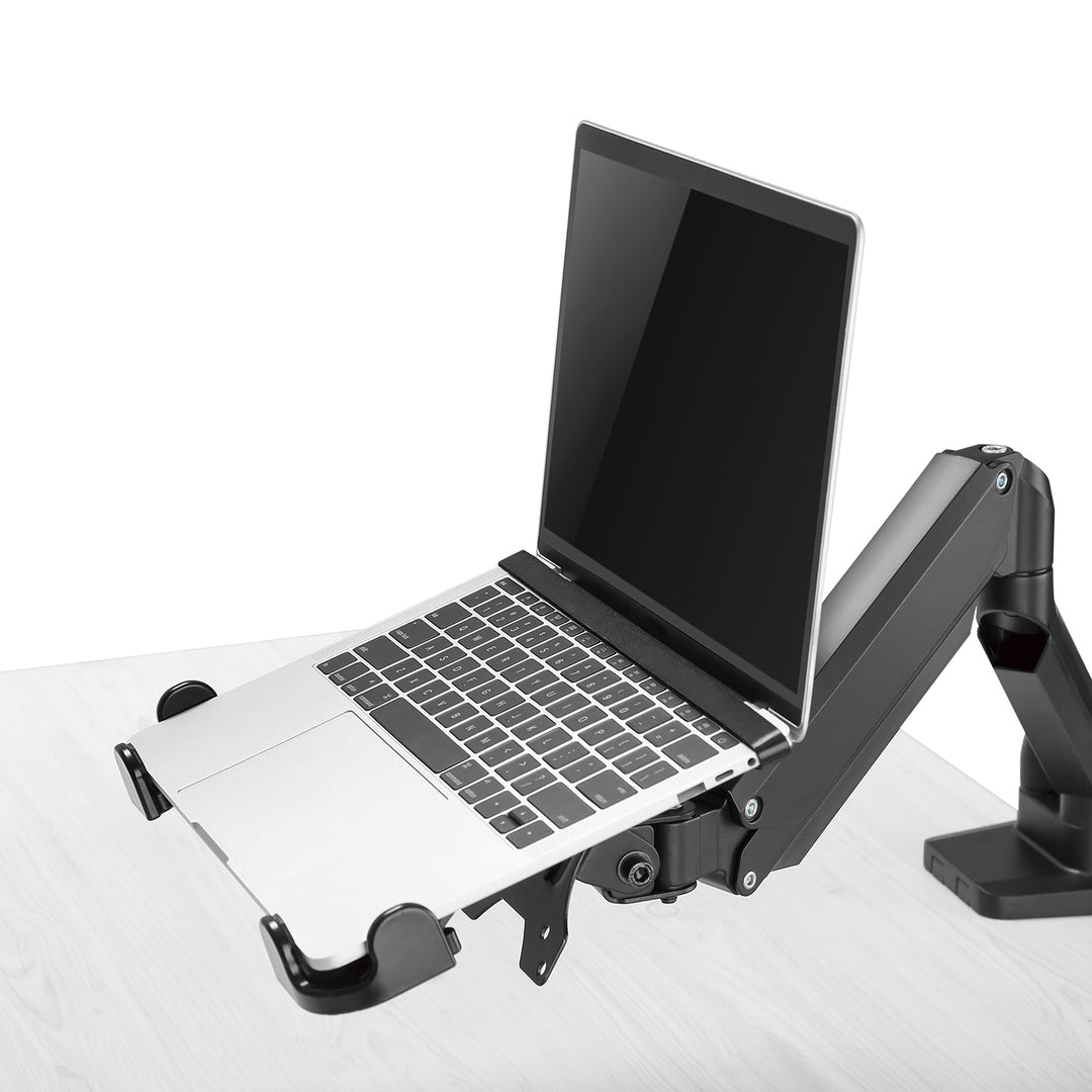 Support de bureau universel pour ordinateur portable 11"-17" position assise droite Maclean MC-836