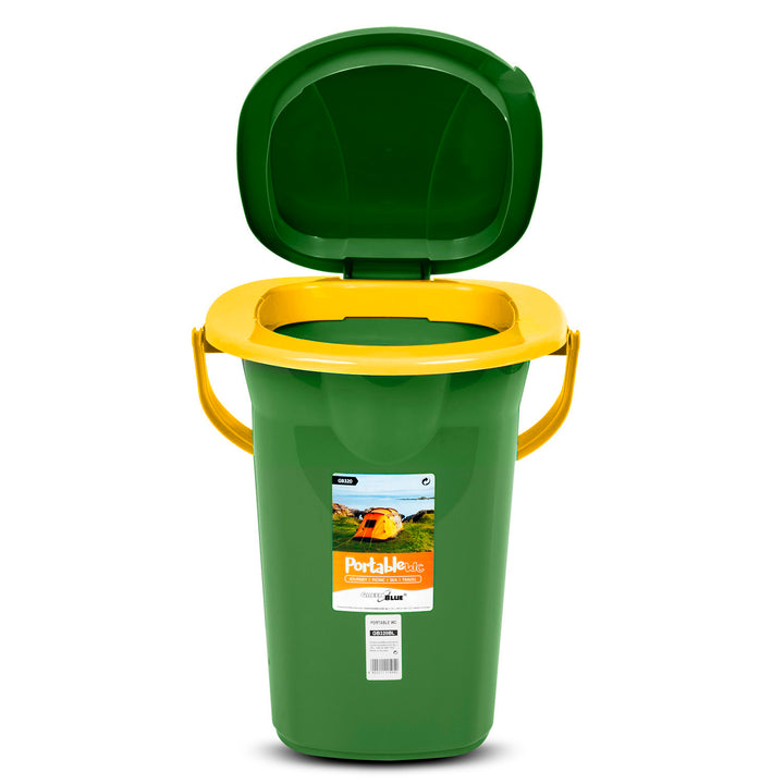 Toilette touristique GreenBlue GB320GO vert-orange foncé