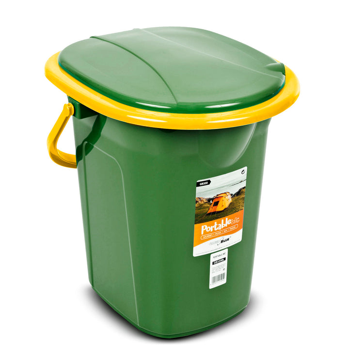 Toilette touristique GreenBlue GB320GO vert-orange foncé