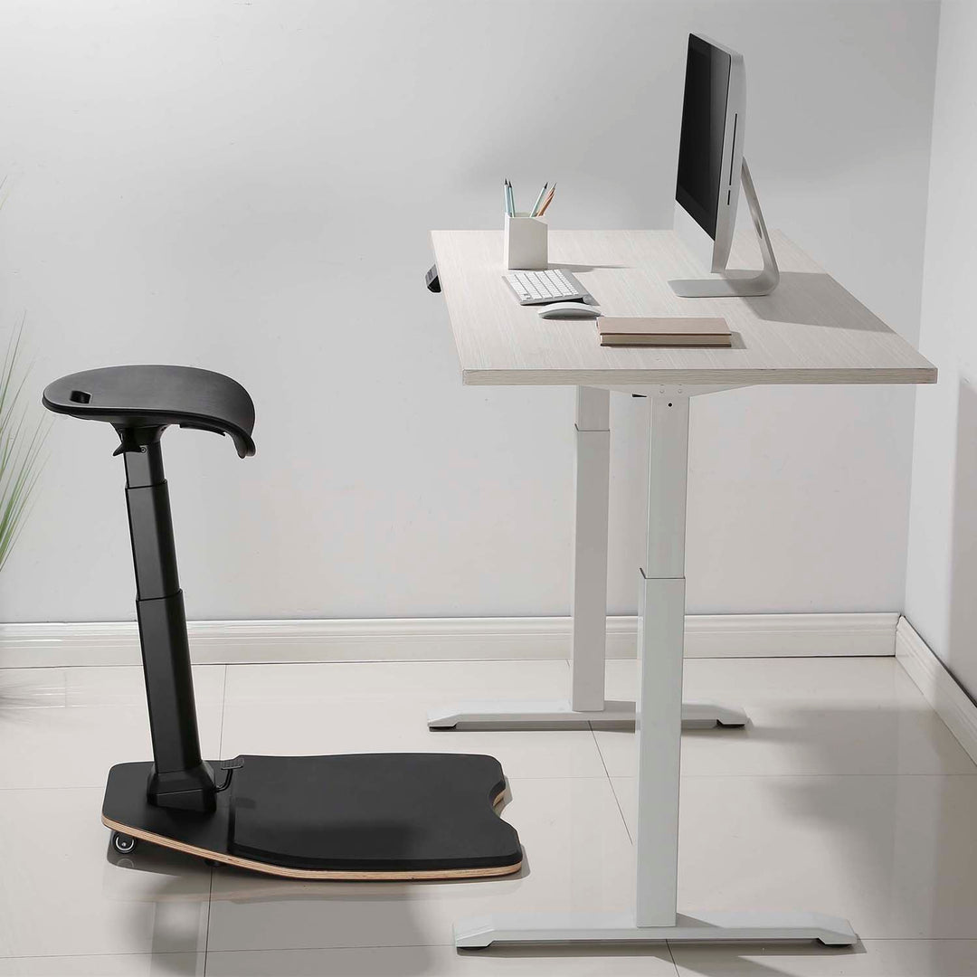 Chaise de bureau assis-debout ergonomique Maclean MC-872