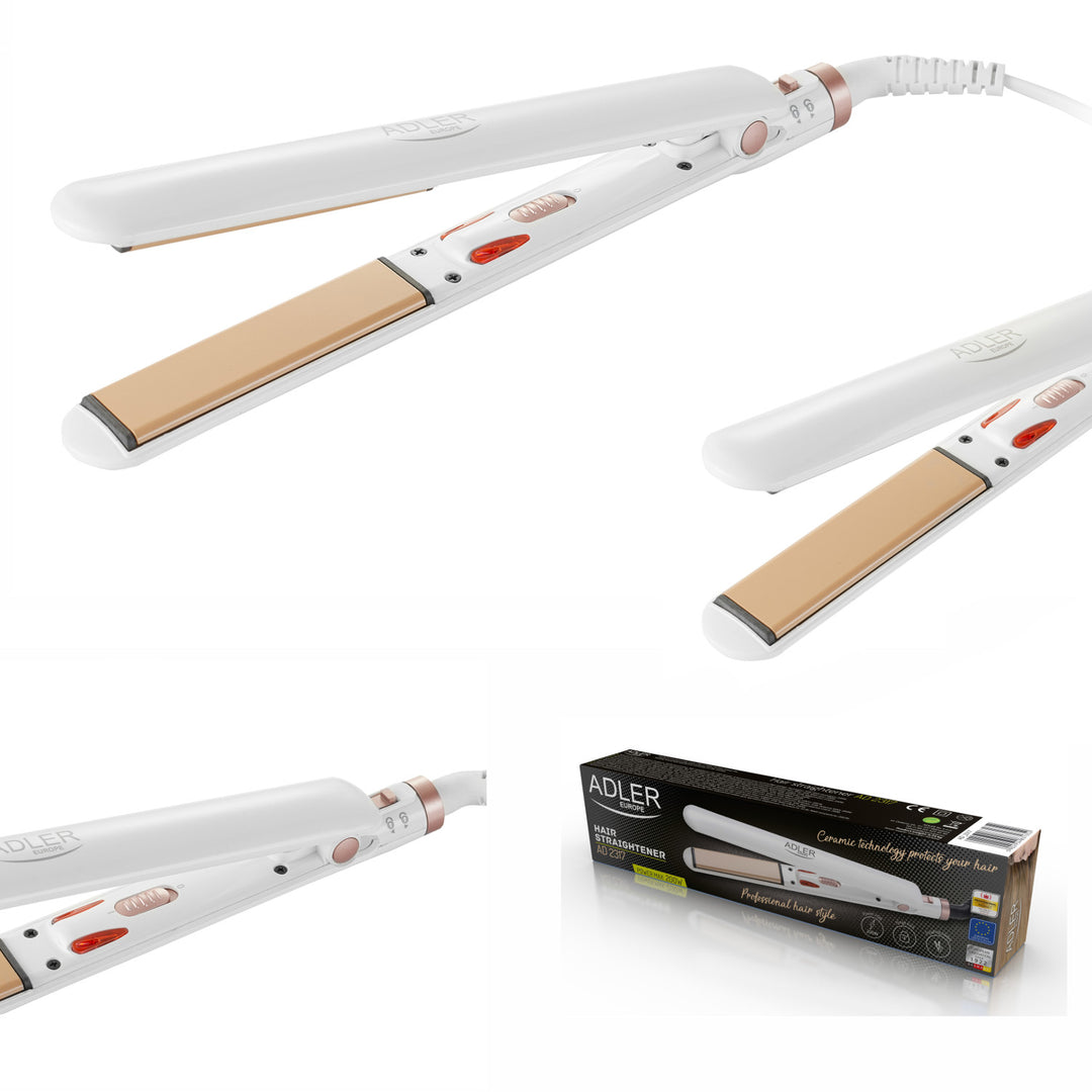 Lisseur à cheveux avec plaques en céramique Adler AD 2317