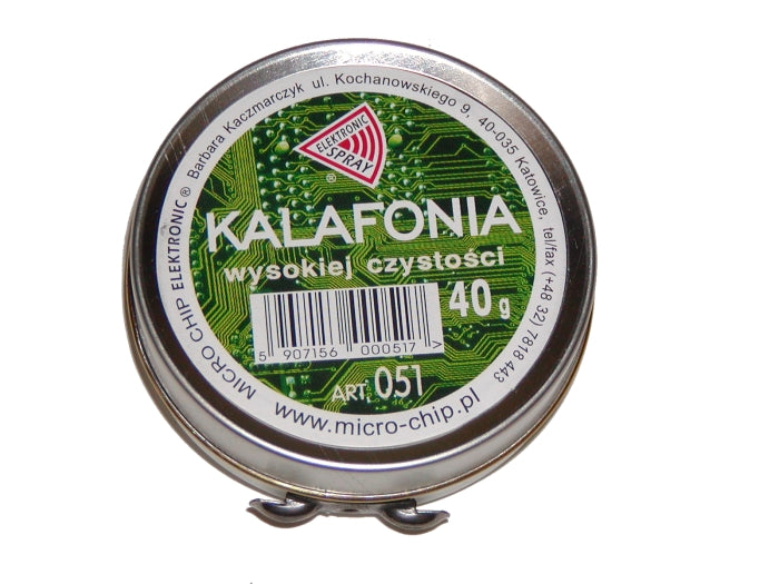 Colophane active avec activateurs pour faciliter la soudure 35/40g