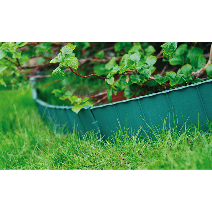 Bordure de jardin 5,9 m Garden Fence IKRR couleur vert forêt