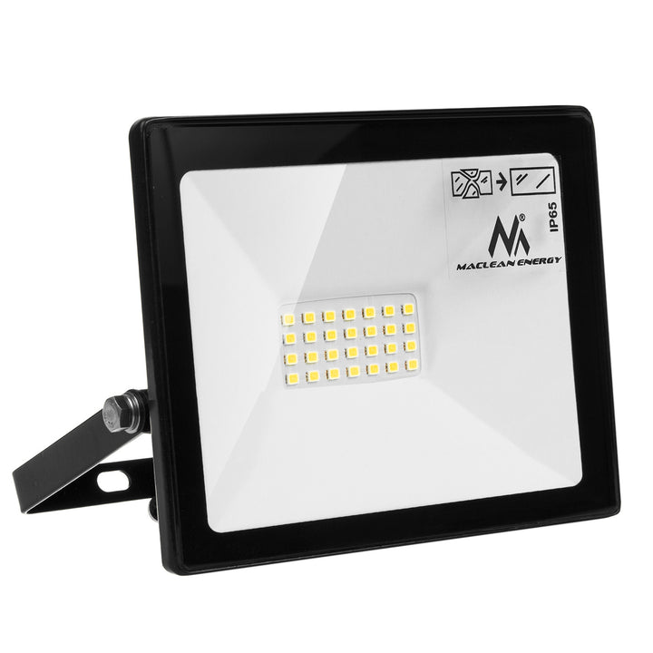 Naświetlacz slim LED 20W, 1600lm Blanc chaud (3000K) Maclean Energy MCE520 WW, IP65, PREMIUM