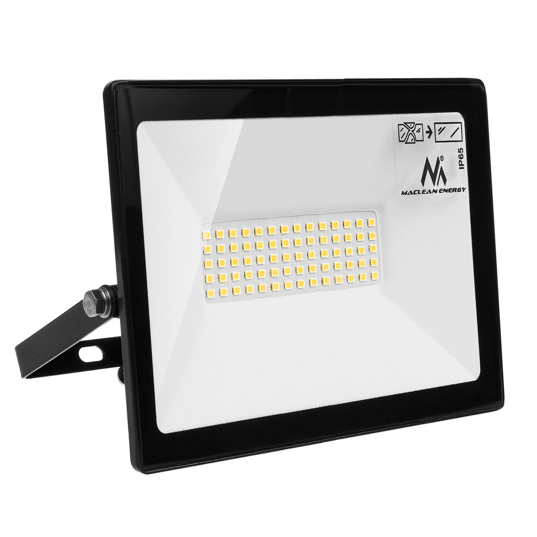 Naświetlacz slim LED 50W, 4000lm Blanc chaud (3000K) Maclean Energy MCE550 WW, IP65, PREMIUM