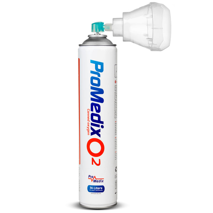 Inhalateur d'oxygène portable pour oxygénothérapie 99,4% Promedix 12L PR-994