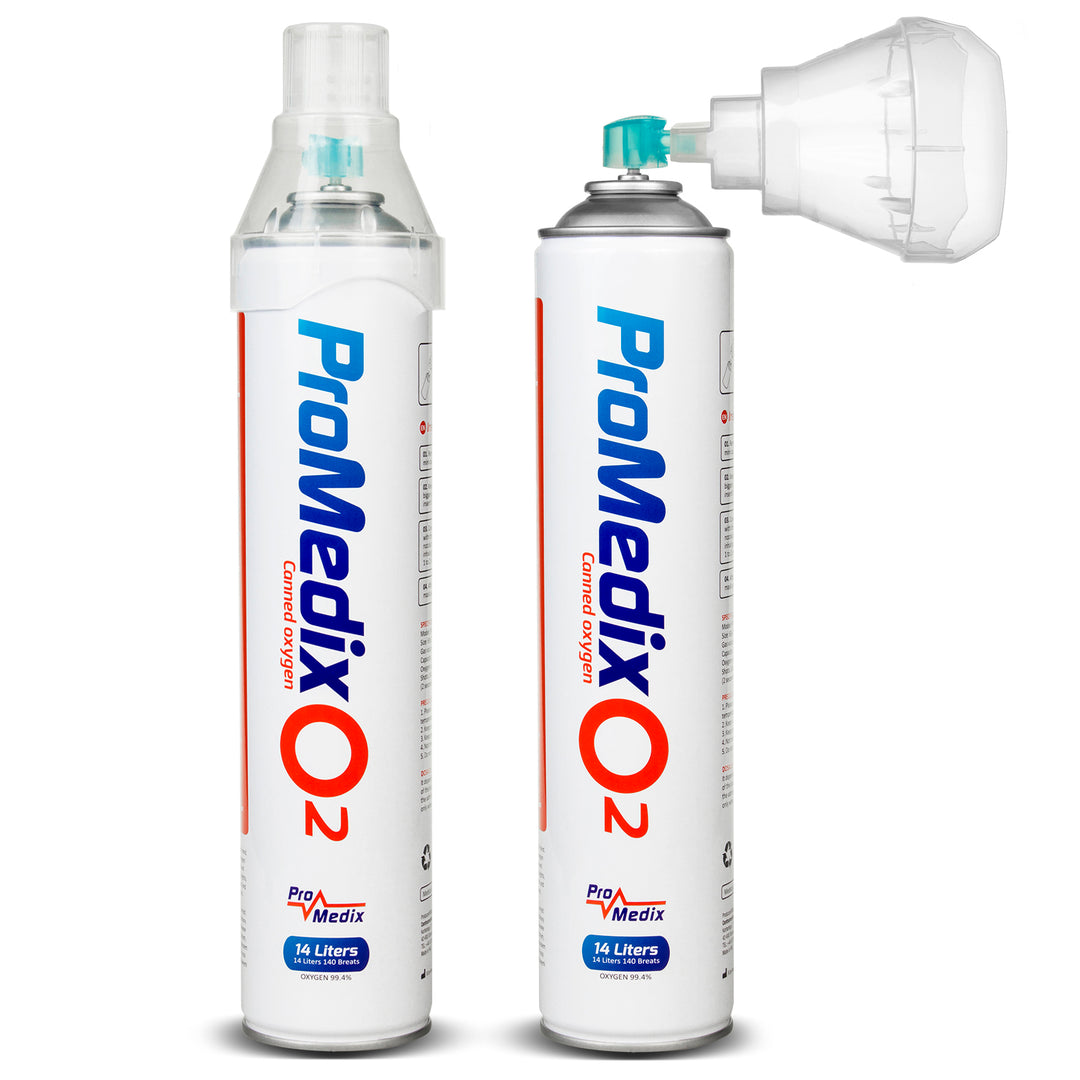 Inhalateur d'oxygène portable pour oxygénothérapie 99,4% Promedix 12L PR-994