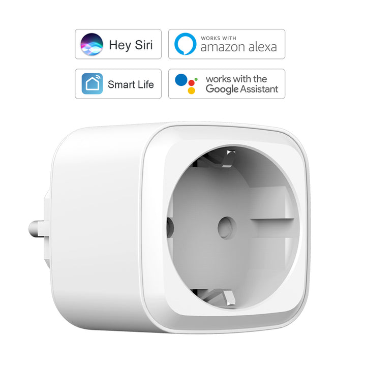 Prise connectée WiFi intelligente GreenBlue GB705 Apple Siri Amazon Alexa Assistant Google