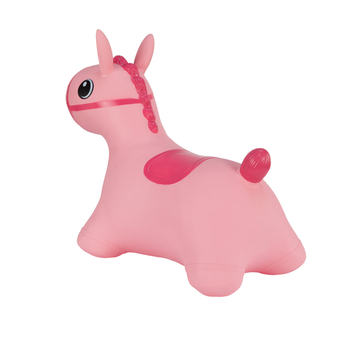 Cavalier en caoutchouc Hoppimals Pink Horse - un plaisir énorme et unique de sauter