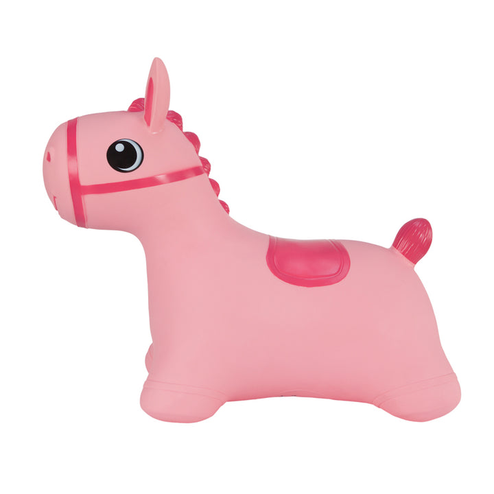 Cavalier en caoutchouc Hoppimals Pink Horse - un plaisir énorme et unique de sauter