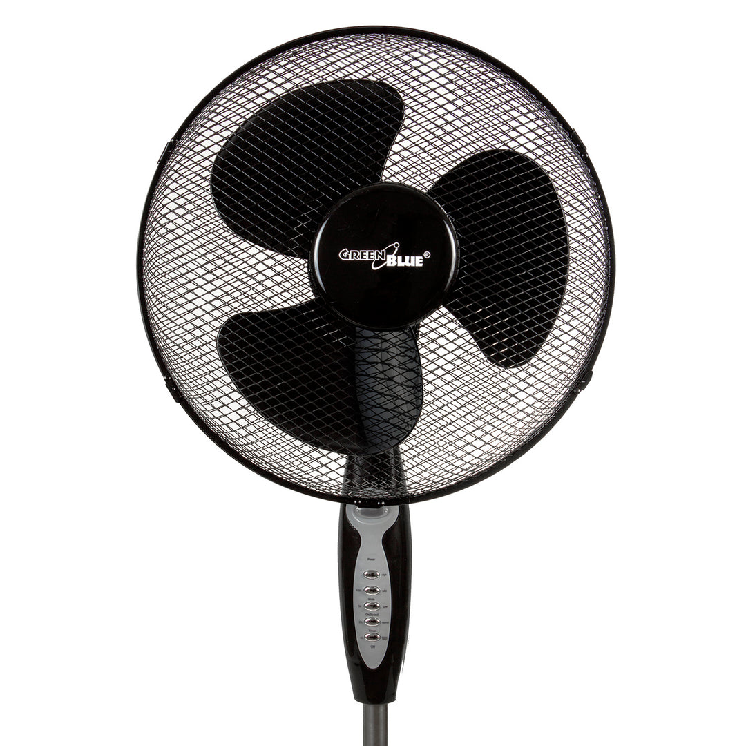 Ventilateur sur pied 40W avec 3 niveaux de vitesse GreenBlue GB580
