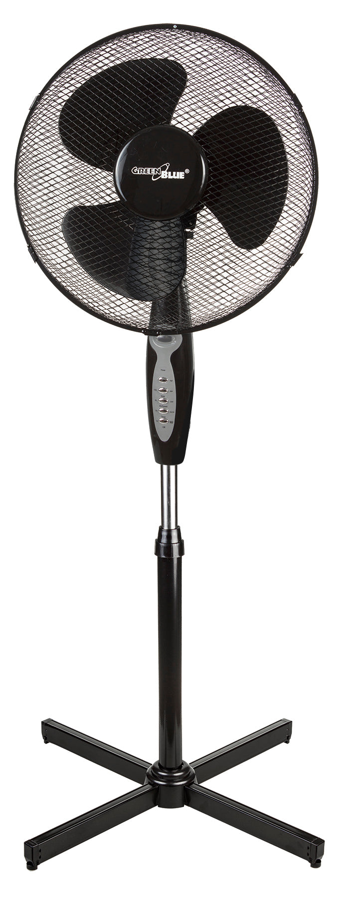 Ventilateur sur pied 40W avec 3 niveaux de vitesse GreenBlue GB580
