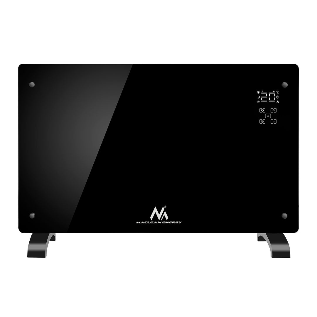 Radiateur électrique murale en verre 2000W Chauffage WiFi Maclean MCE502