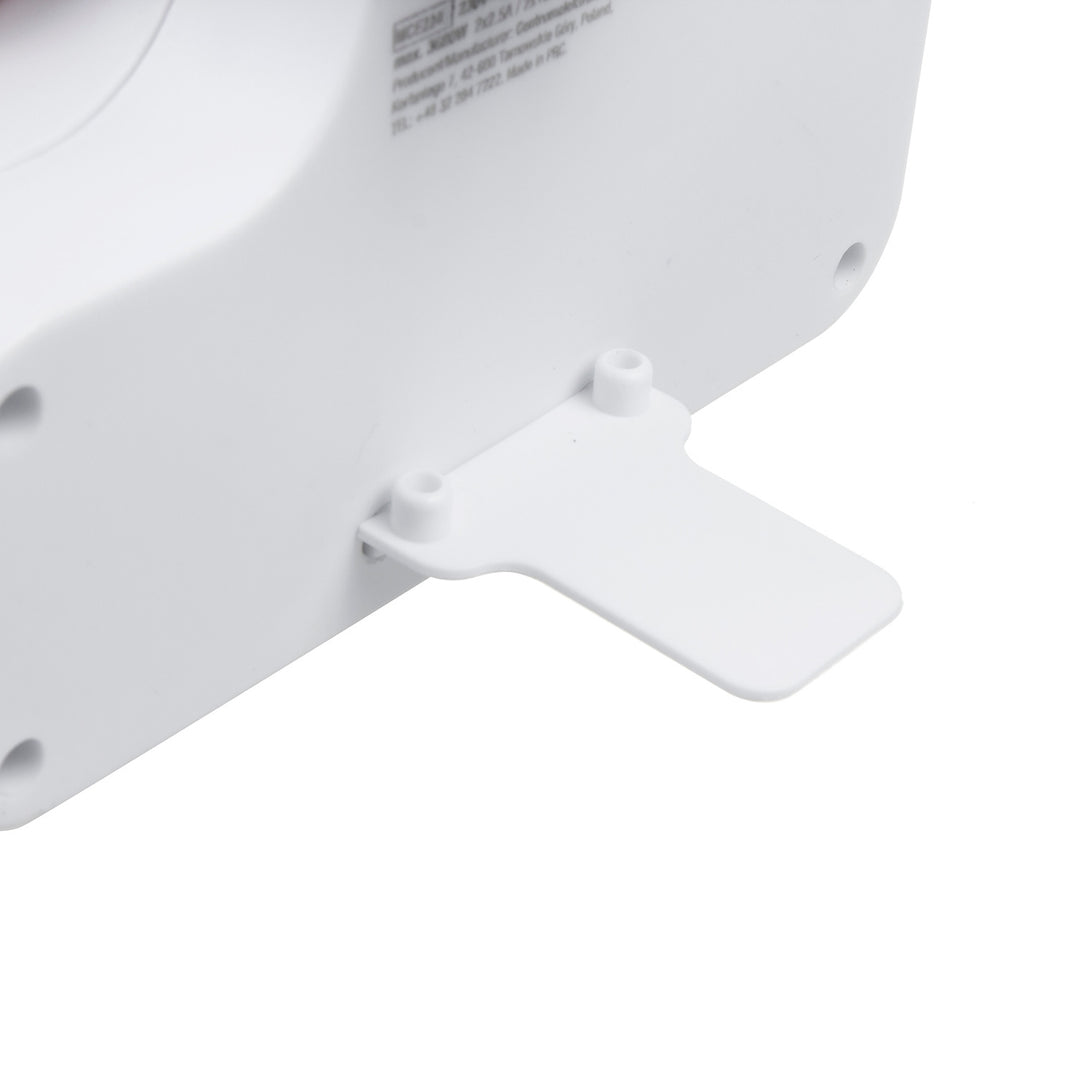 Multiprise Maclean quadruple avec interrupteur marche/arrêt, pied de stabilisation, Type E, 2x2.5A, 2x16A, MCE224