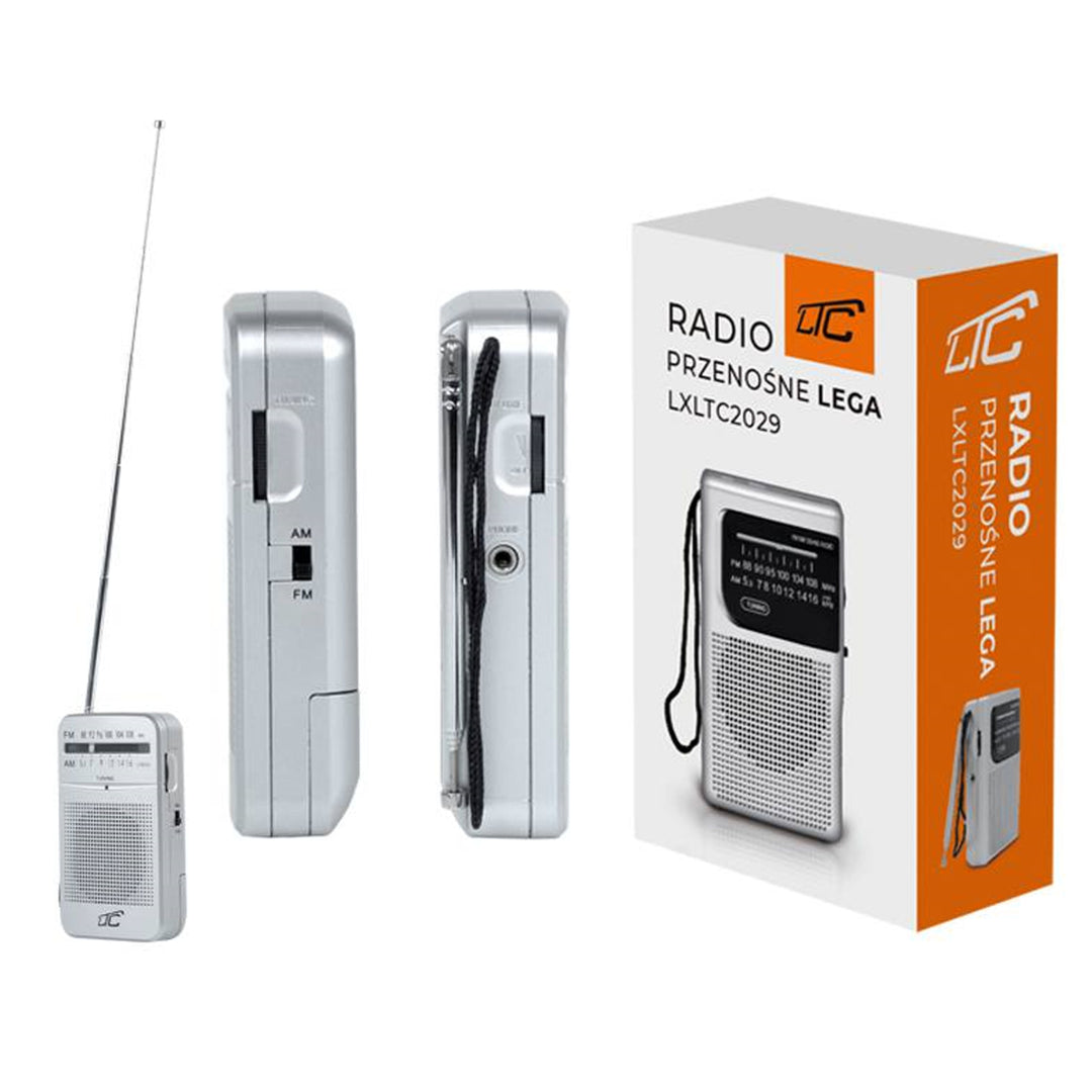 Radio portable LTC Retro Lega avec antenne télescopique