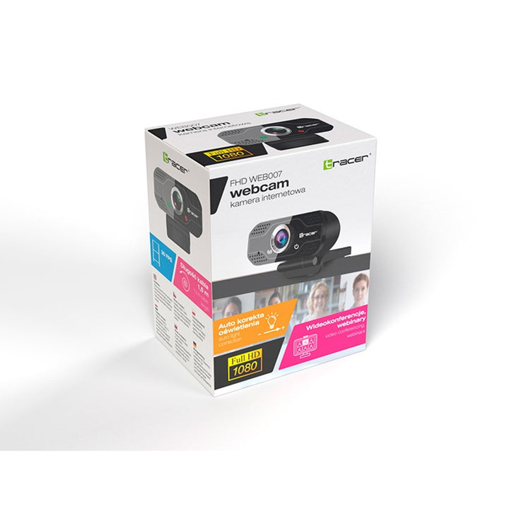 Webcam Caméra USB avec microphone FullHD Tracer WEB007